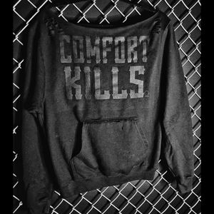 The Road Rash Collection sweatshirt black